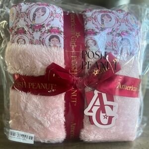 NWT Posh Peanut American Girl Luxe Plush Patoo Blanket